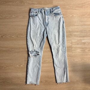 Abercrombie & Fitch The Skinny High Rise Curve Love Jeans